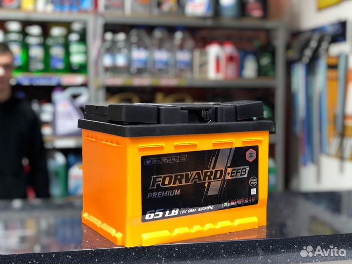 Аккумулятор Для гольф VW 65 ефб двойной ресурс