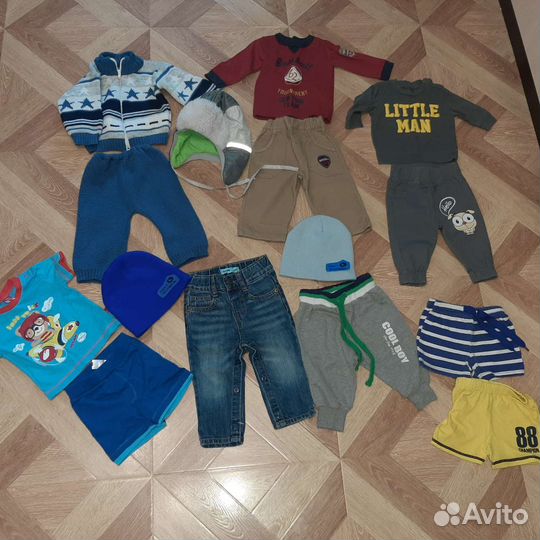 Пакет вещей с рождения до 3-4месяцев на мальчика