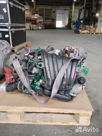 Двигатель nissan tiida 1.6 hr16de