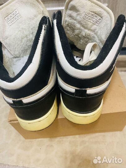 Полуботинки мужские зимние