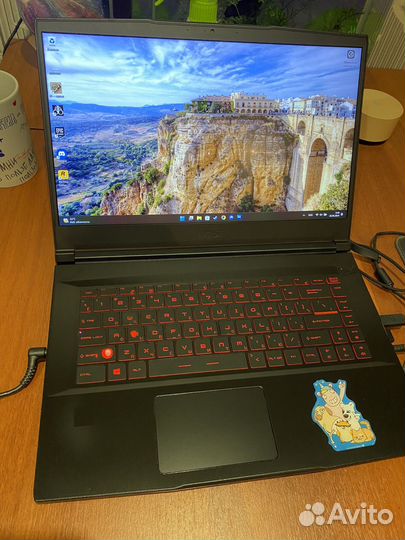 Игровой Ноутбук MSI GF65 Thin (10UE-246XRU)