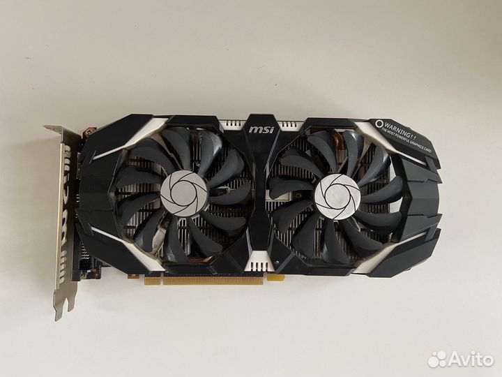 Видеокарта MSI GeForce GTX 1060 OC 6GB