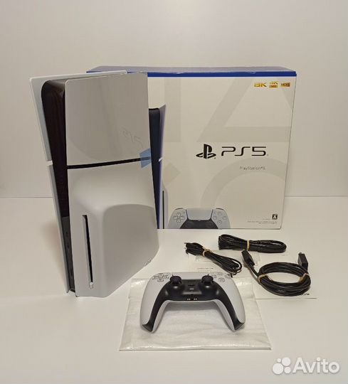 Sony PS5 Slim (с дисководом) + Много игр