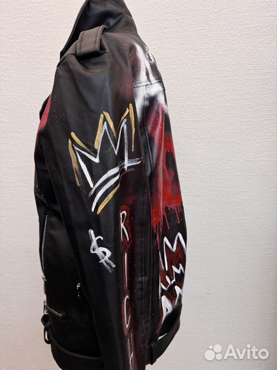 Куртка из эко кожи дизайнерская