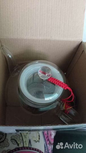 Чайник заварочный стеклянный