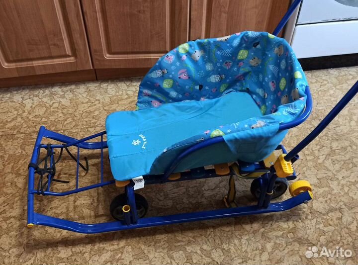 Санки на колесах