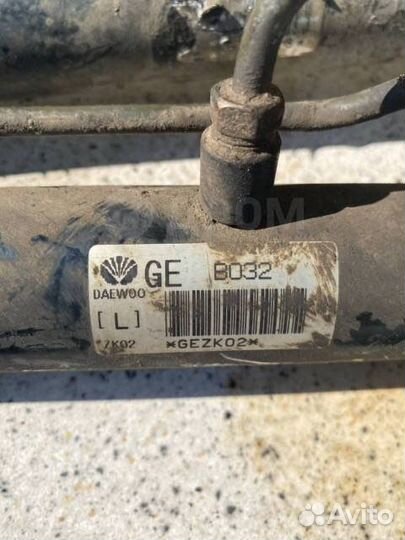 Рулевая рейка Daewoo matiz с усилителем