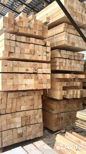 Доска обрезная 50х150х6000мм 1 сорт ГОСТ