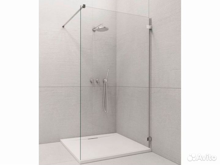 Душевая кабина с матовым стеклом