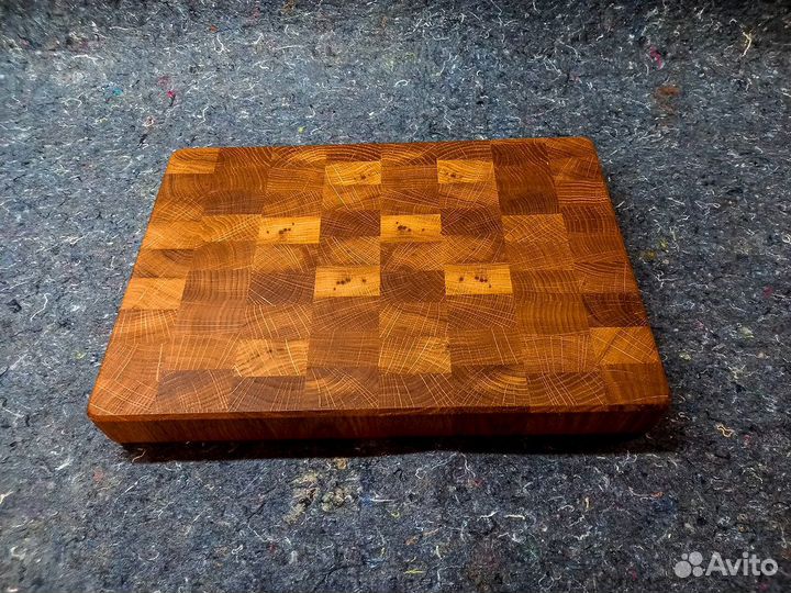 Торцевая разделочная доска дуб