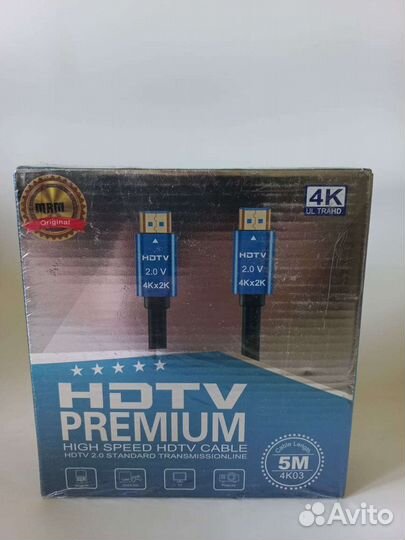 Новый hdmi 2.0 версия Premium 4K 5 метров