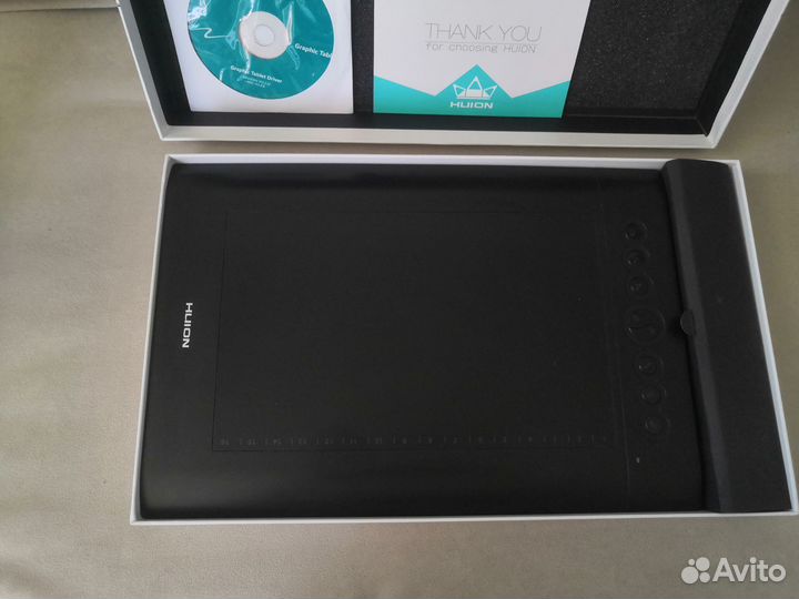 Графический планшет Huion H610pro