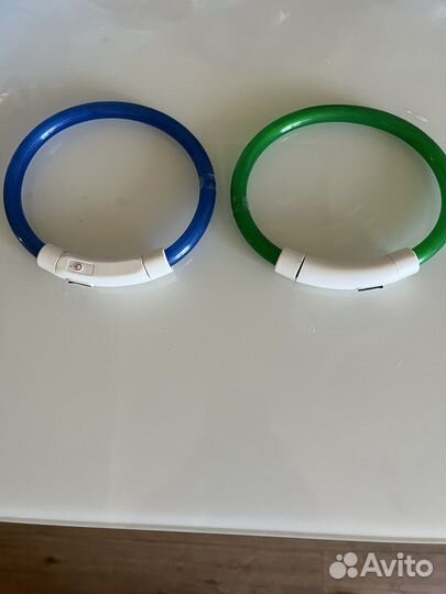 Ошейники светяиеся окружность 43 см