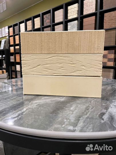 Кирпич лицевой пшеничное лето рустик Керма