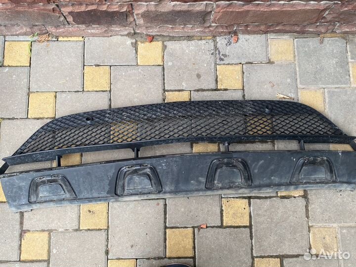 Юбка переднего бампера на GLC 2018 250D