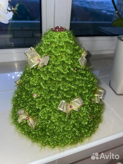 Вязаная елочка