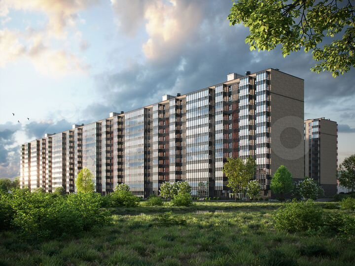1-к. квартира, 46,2 м², 9/12 эт.