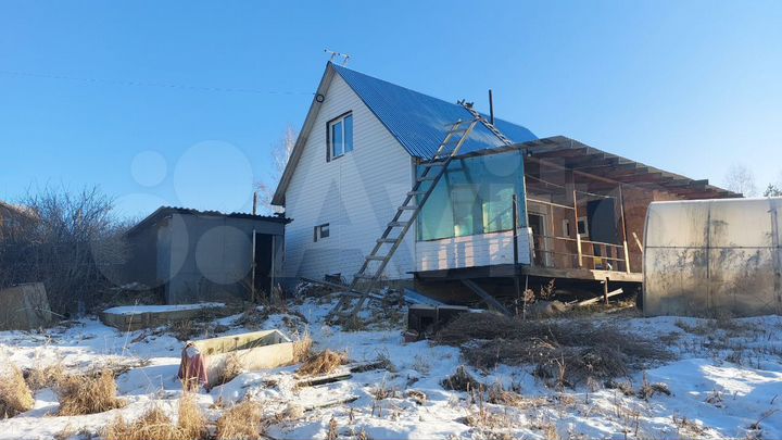 Коттедж 96,7 м² на участке 10,5 сот.