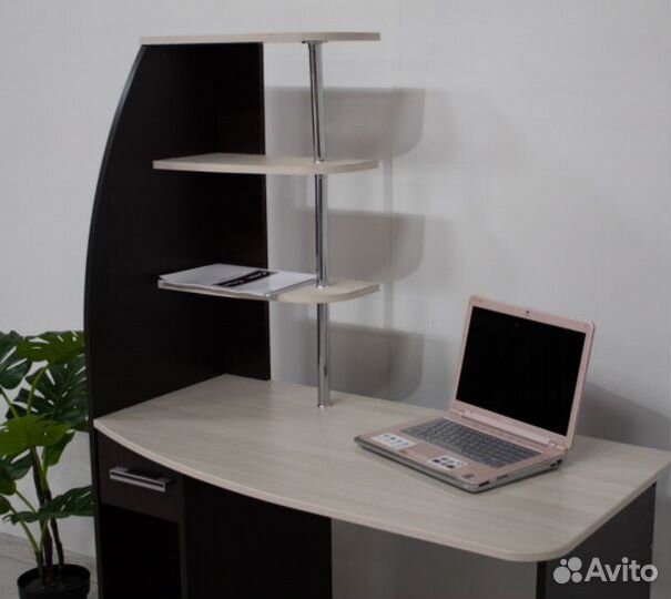 Стол компьютерный Скай 1,1 м венге/лоредо