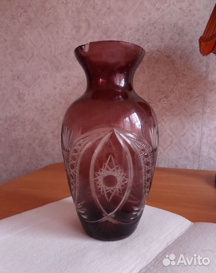 Винтажная ваза для цветов. 25 см. Конец 50-х