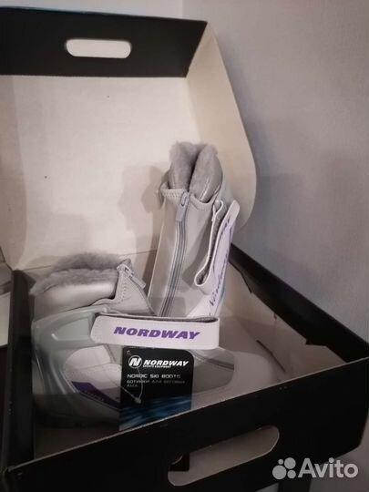 Лыжные ботинки nordway женские 39 р-р