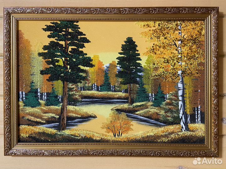 Картины из натурального камня