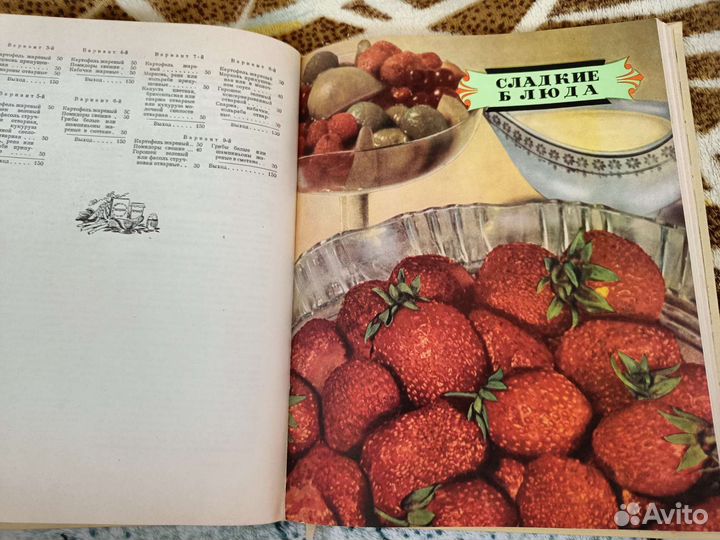 Кулинарные книги СССР 1959г, 1961г