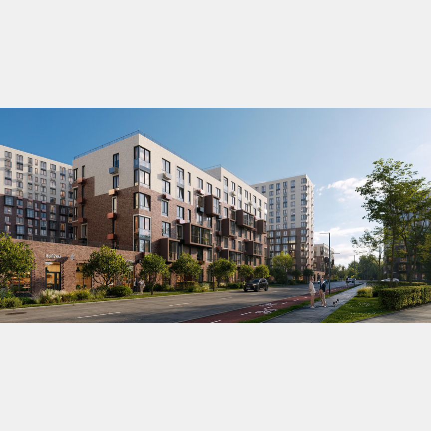 1-к. квартира, 39,3 м², 6/8 эт.