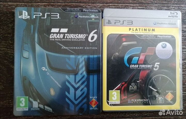 Gran turismo 5,6 для PS3