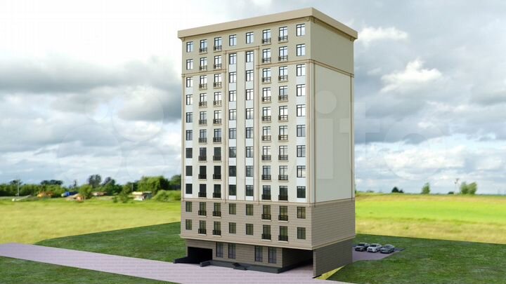 1-к. квартира, 45,8 м², 9/12 эт.