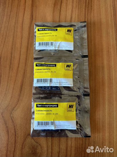 Чип HB-SCX-D6555A черный 25K