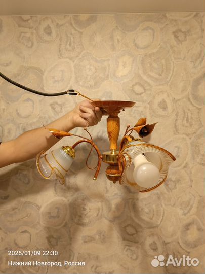 Люстра потолочная рабочая