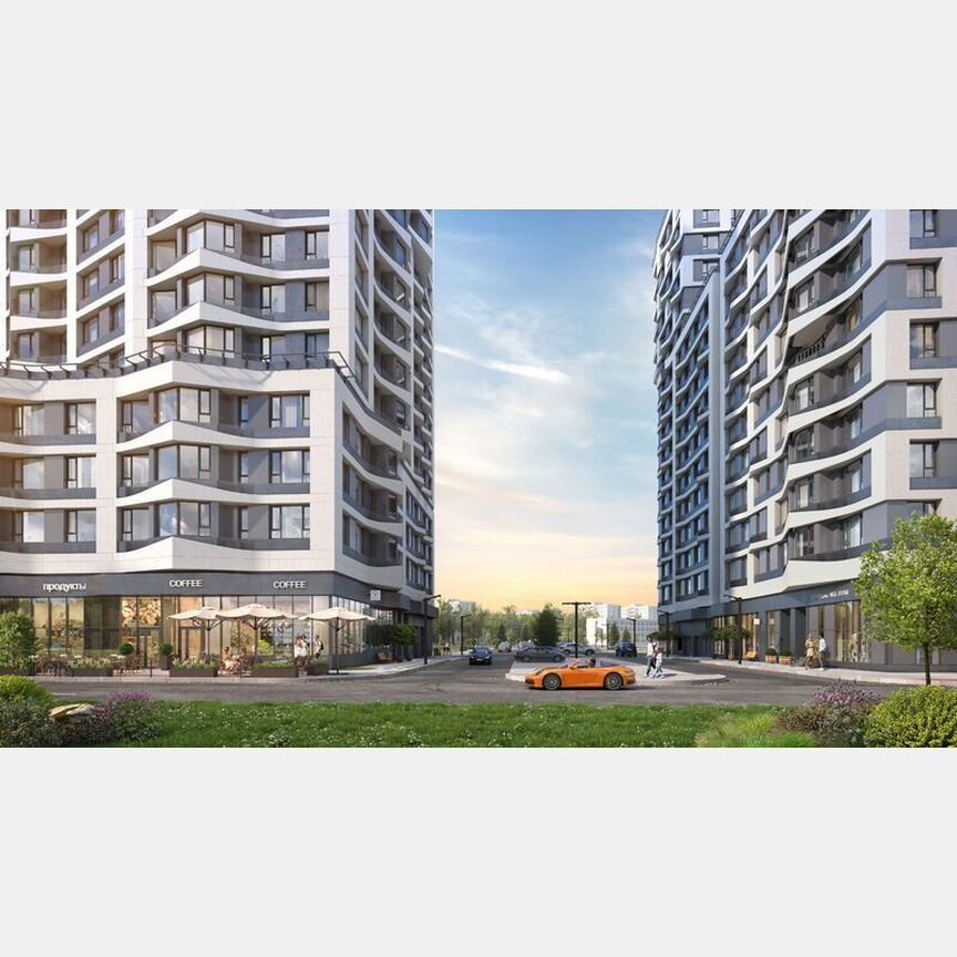 1-к. квартира, 39,4 м², 24/27 эт.