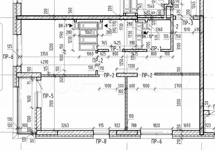 2-к. квартира, 58 м², 2/25 эт.