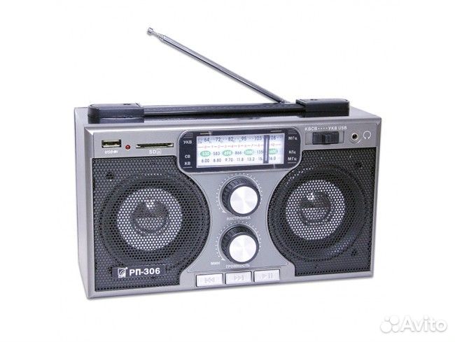 Радиоприемник бзрп рп-306 черный