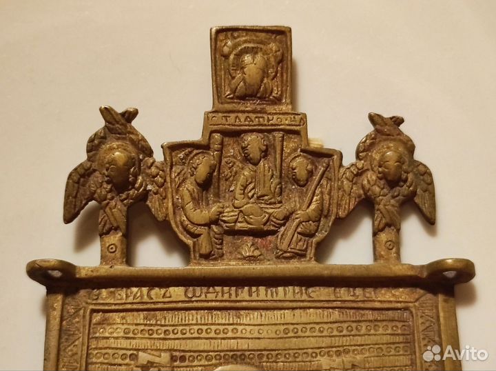 Средник складня Смоленской Божией Матери