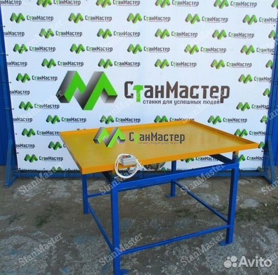 Вибростол для тротуарной плитки