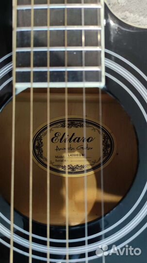 Электроакустическая гитара Elitaro E4050EQ BK