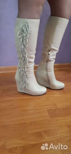 Сапоги зимние новые 38