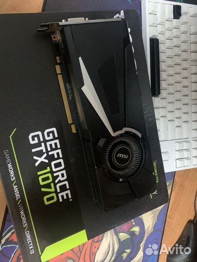 Видеокарта 1070 8gb