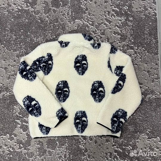 Куртка Sherpa Stussy Mask Jacquard Флисовая куртка