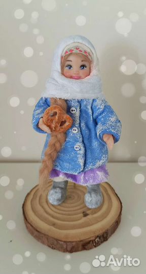 Ватные елочные игрушки