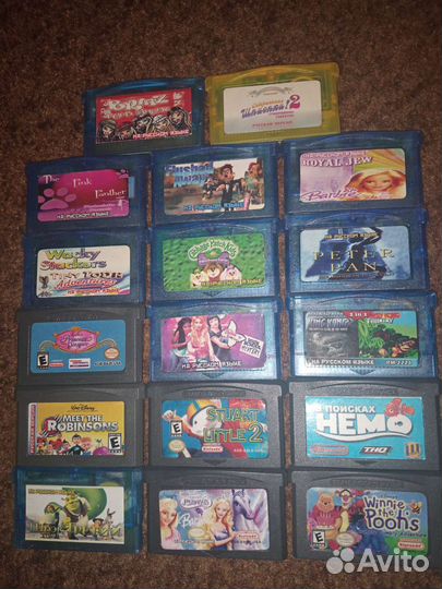Картридж game boy advance