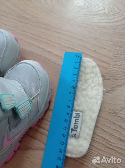 Зимние ботинки детские новые р 23