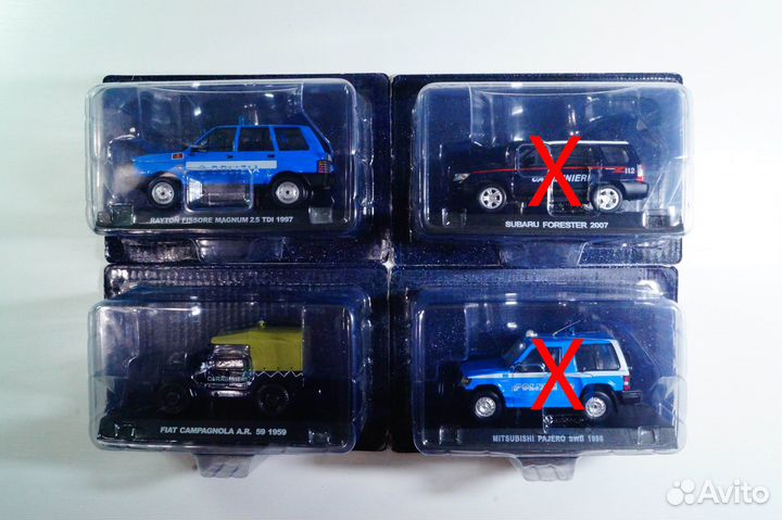 Полицейские машины мира деагостини Масштаб 1:43