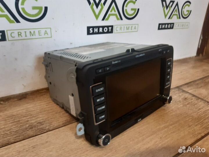 Магнитола Columbus Skoda Superb mk2