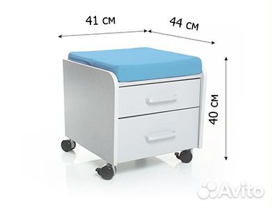 Тумба Mealux подвижная с сидушкой