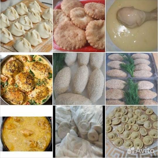 Джерме сохта домаш.варенники,пельмени