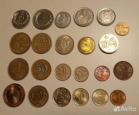 Монеты Турции