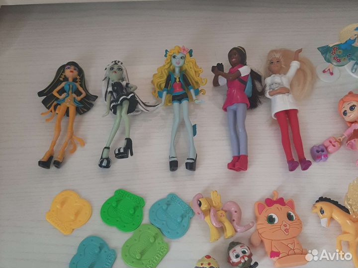 Игрушки пакетом для девоки